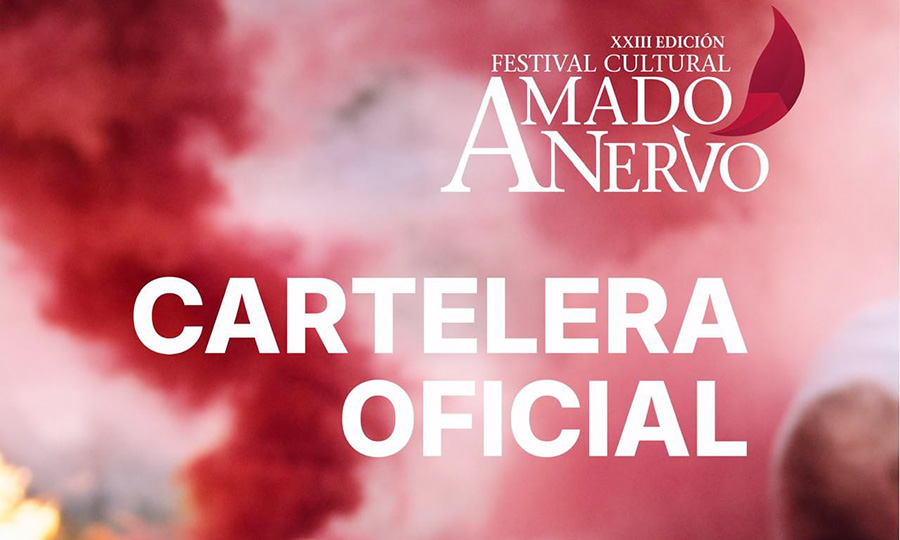 Ya puedes consultar la cartelera oficial del Festival Cultural Amado Nervo en su edición XXIII. 