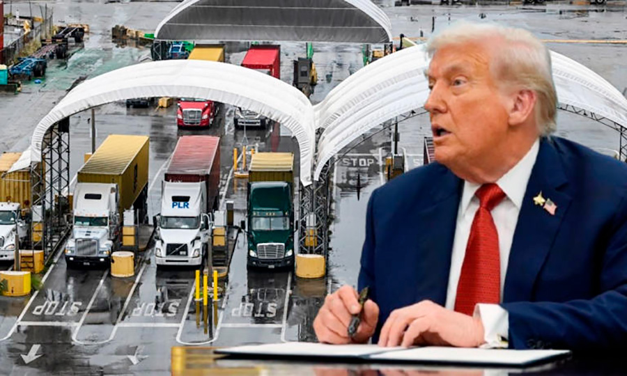 Impone Trump arancel de 25% a camiones fabricados fuera de EU a partir de noviembre