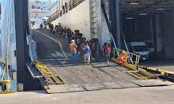 Semar auxilia a 28 menores chiapanecos trasladados a Baja California Sur