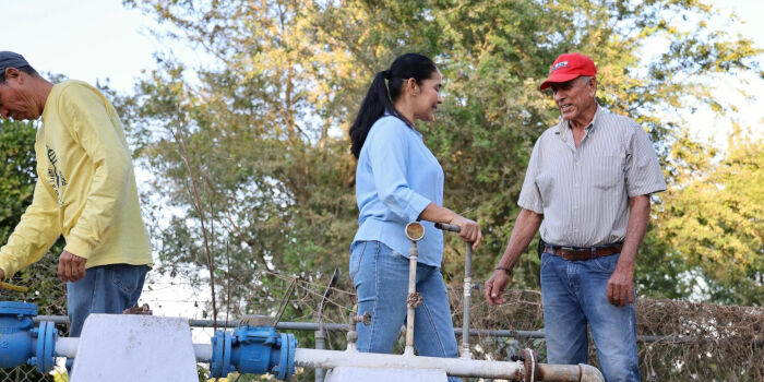 INAUGURAN NUEVA BOMBA DE AGUA EN EL CHICOCHI