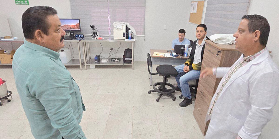 Sergio Gonz&aacute;lez Garc&iacute;a inicia labores con recorrido por el Centro de Medicina Integral