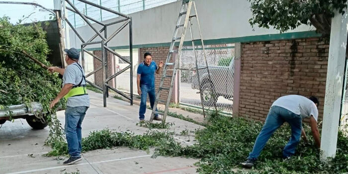 Mejoran imagen y seguridad en cancha del Tacote