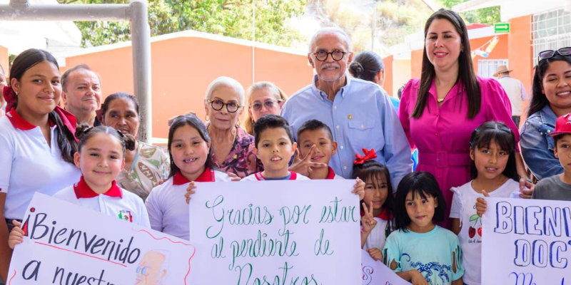Inician obras en la Primaria 24 de Febrero de Tepic para mejorar condiciones escolares