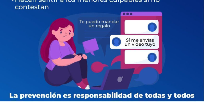 Gobierno de Nayarit alerta sobre el grooming y llama a prevenir riesgos digitales en menores