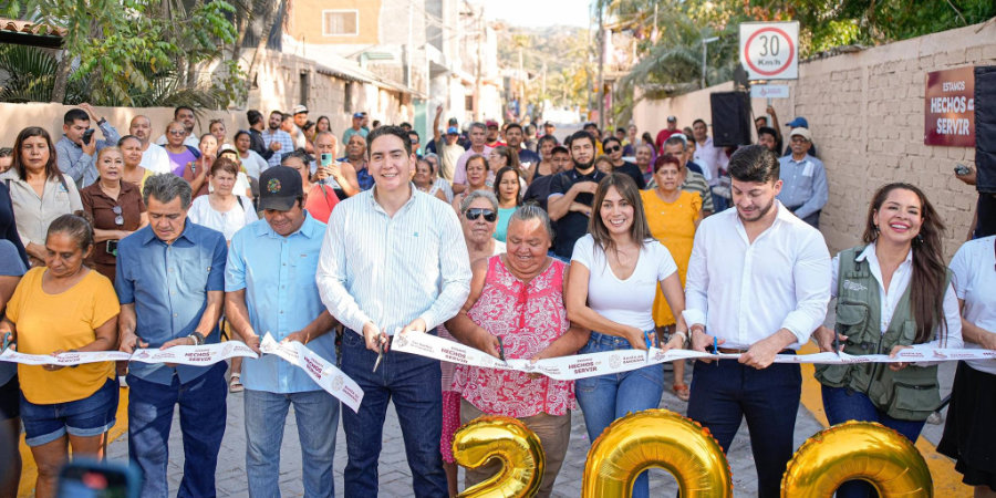 Sayulita avanza con obra hist&oacute;rica: inauguran la calle 23 de Marzo, la n&uacute;mero 200 en Bah&iacute;a de Banderas