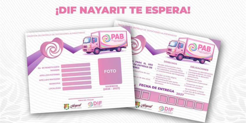 &iexcl;Atenci&oacute;n a las y los beneficiarios del PAB en Tepic!