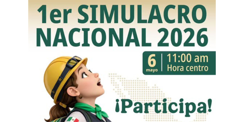S&uacute;mate al Primer Simulacro Nacional 2026!