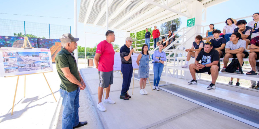 Navarro Quintero impulsa espacios deportivos de calidad en Tepic