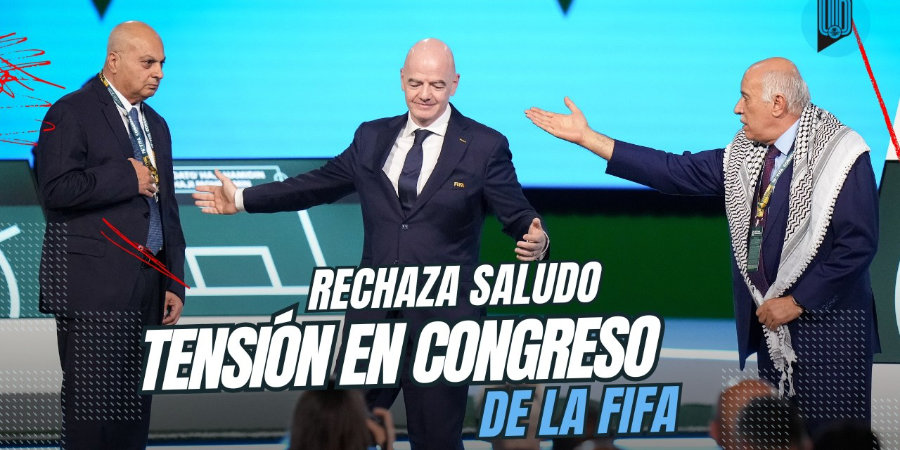 Tensi&oacute;n en la FIFA: dirigente palestino rechaza saludar a representante israel&iacute; durante congreso