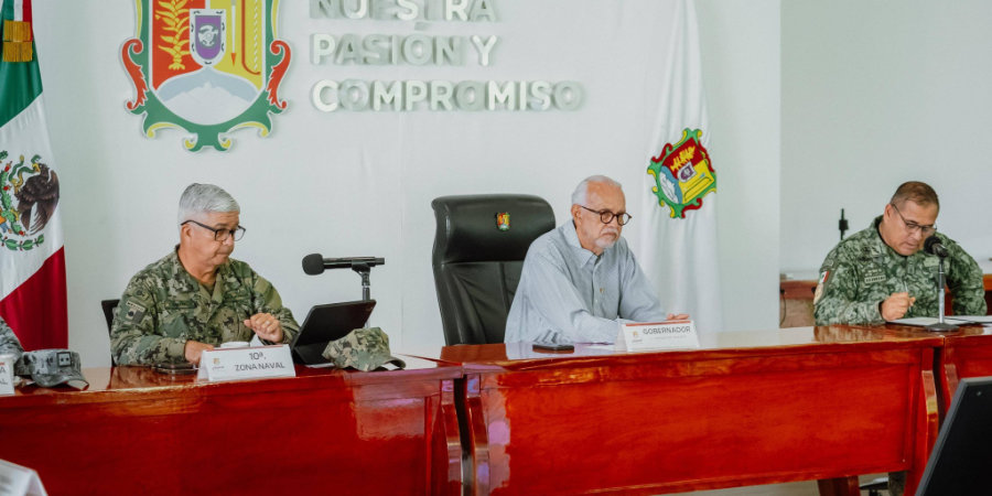 Navarro Quintero reafirma coordinaci&oacute;n para fortalecer la seguridad en Nayarit