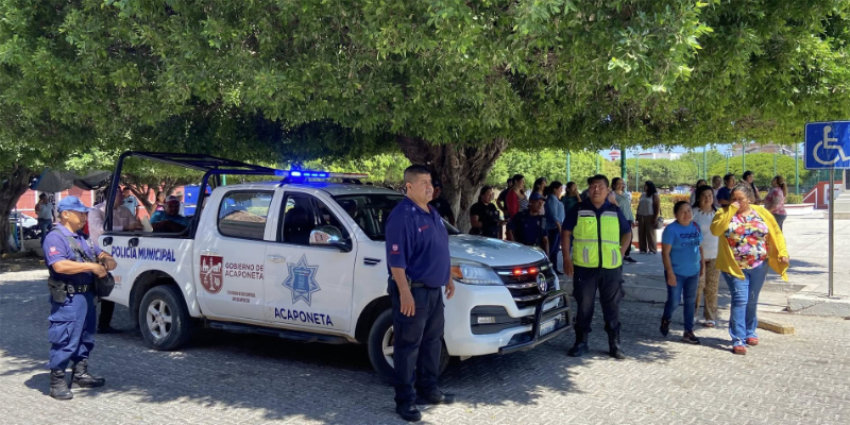 Acaponeta participa en el Primer Simulacro Nacional 2026 para fortalecer la cultura de la prevenci&oacute;n