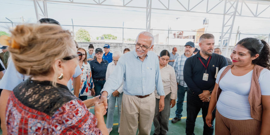 Navarro Quintero fortalece infraestructura educativa en Tepic y anuncia 75 nuevos domos escolares