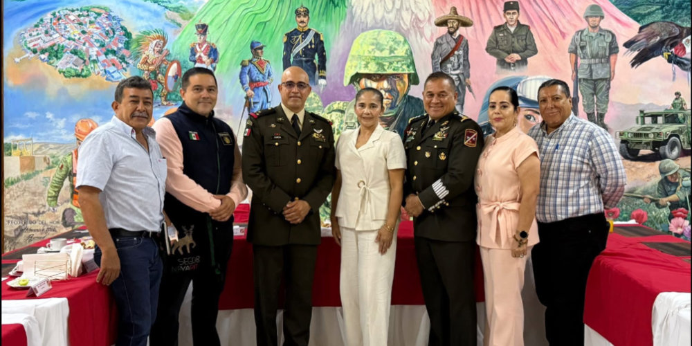 Nora Burgara asiste a toma de posesi&oacute;n del nuevo comandante del 86 batall&oacute;n