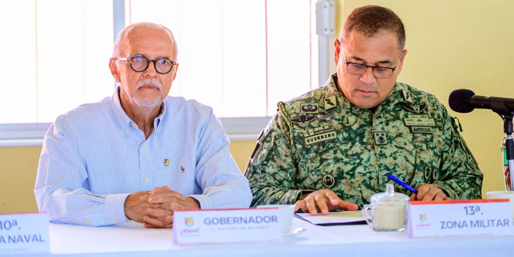 Navarro Quintero lleva la Mesa de Seguridad a la sierra de Huajicori