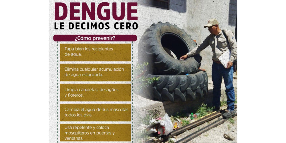 Llaman a reforzar acciones de prevenci&oacute;n contra el dengue en Nayarit