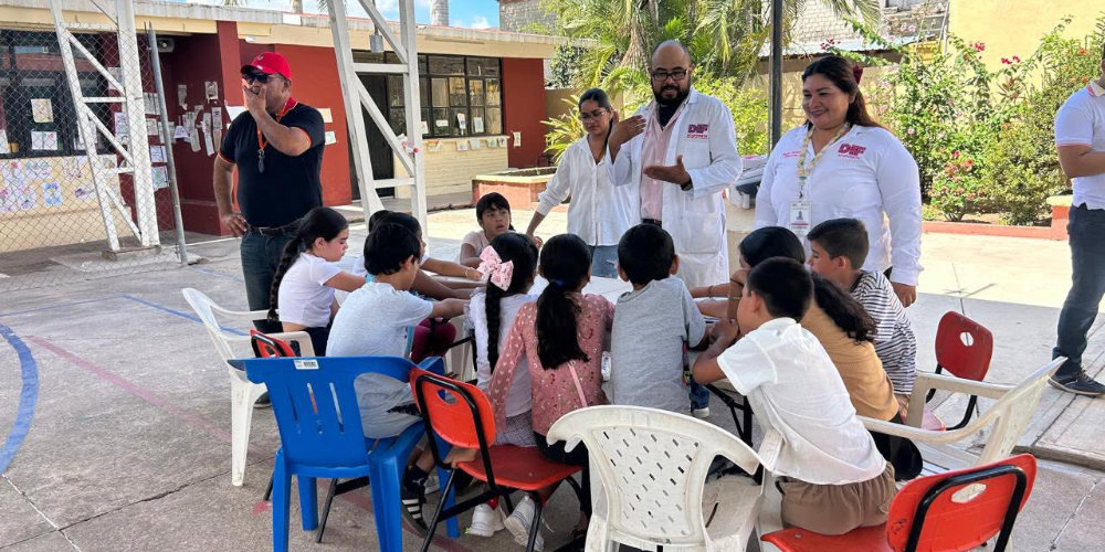 DIF Acaponeta fortalece las Jornadas por la Paz en El Aguaje