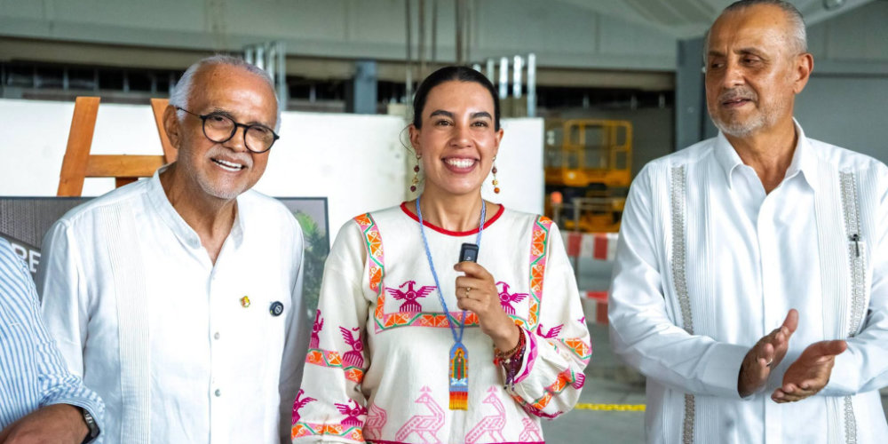 Navarro Quintero supervisa avances del nuevo Aeropuerto Internacional Tepic-Riviera Nayarit