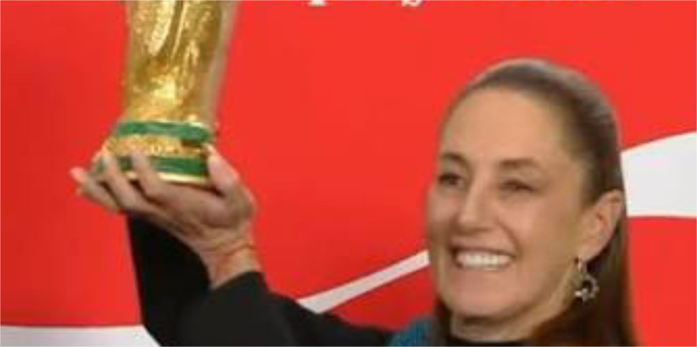 Mostramos al mundo capacidad de organizaci&oacute;n en el Mundial: Sheinbaum