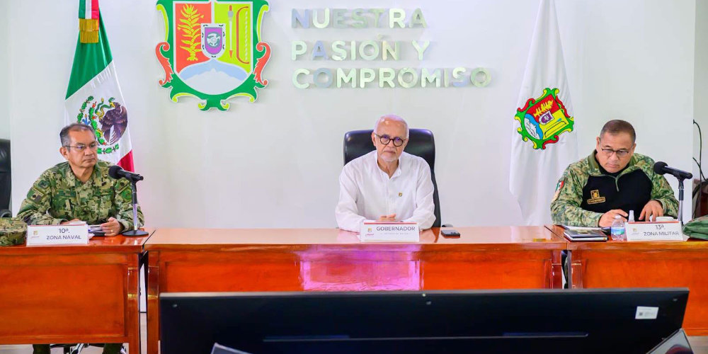 Gobernador da seguimiento a los acuerdos de la Mesa Estatal de Seguridad
