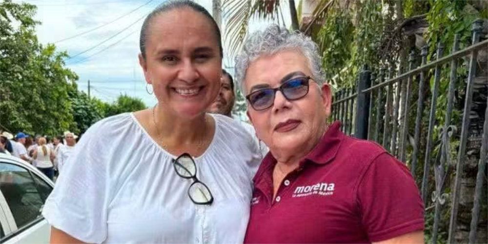 Abuchean a la diputada federal Ani Porras durante evento en Santiago Ixcuintla