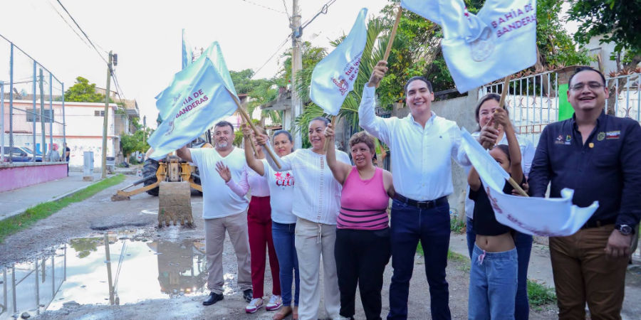 H&Eacute;CTOR SANTANA IMPULSA NUEVAS OBRAS DE INFRAESTRUCTURA EN BAH&Iacute;A DE BANDERAS