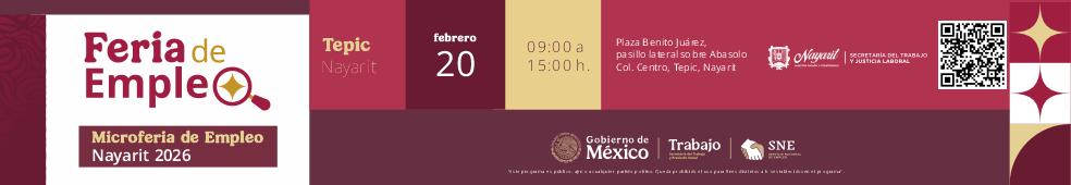 Microferia de Empleo Nayarit 2026