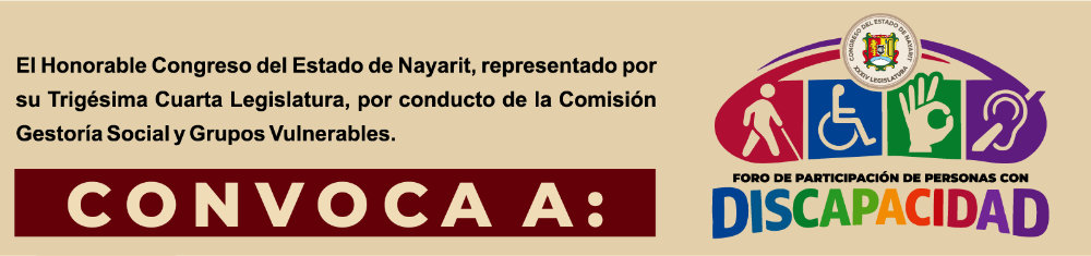 Convocatoria Foro de la Discapacidad