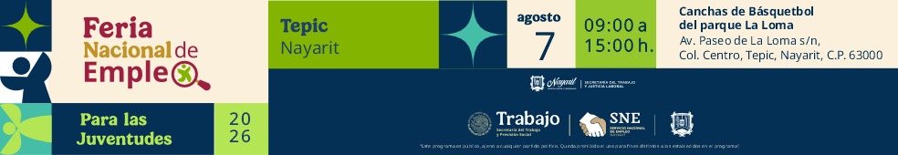 Feria Nacional de Empleo Para las Juventudes 2026