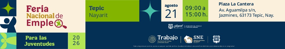 Feria Nacional de Empleo Para las Juventudes 2026